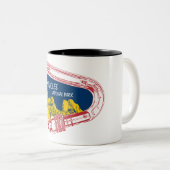 ピナクルズナショナルパーク登山カラビナー ツートーンマグカップ (正面右)