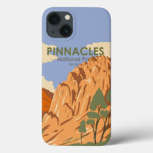 ピナクルズ国立公園カリフォルニアヴィンテージ  iPhone 13ケース