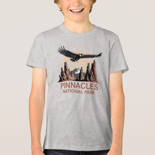 ピナクルズ国立公園 トライブレンドTシャツ (正面)