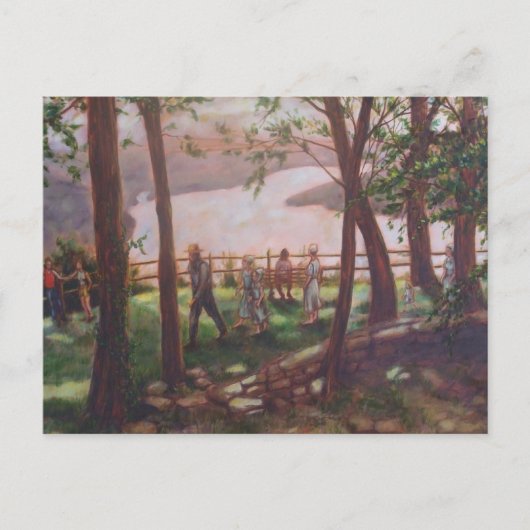 ピナクルポイントランカスター絵画カウンティズポストカード ポストカード (正面)