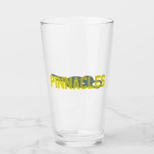 ピナクル姿8登山 タンブラーグラス (正面)