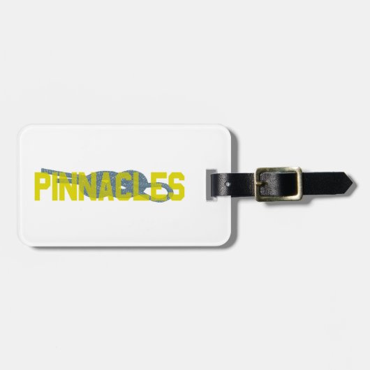 ピナクル姿8登山 ラゲッジタグ (正面横)