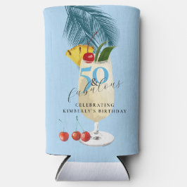 ピナコラダさくらんぼカクテル50thバースデーパーティー スリム缶クーラー