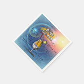 ピナコラダカクテル(12#5ドリンクレシピセット) スタンダードカクテルナプキン (角)