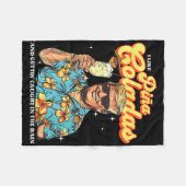 ピナコラダスドナルドトランプサマーバケーションハワイB フリースブランケット (正面(横))