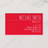 ピナコラダドリンクカクテルバーテンダーミックスロジスト 名刺 (裏面)