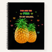 ピナコラダパイナップル ノートブック (正面)