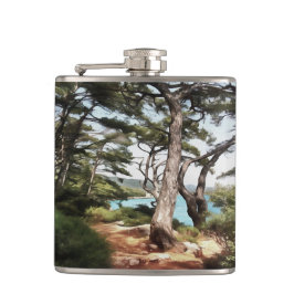 ピナスパイアパインツリーフォレ絵画スト フラスク