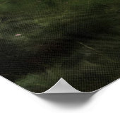 ピナスパイアパインツリーフォレ絵画スト ポスター (角)