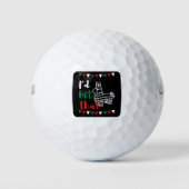 ピナタに当たっただろう ゴルフボール (正面)