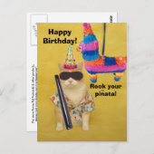 ピナタをロック! ポストカード (正面/裏面)