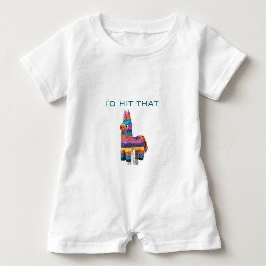 ピナタティーをおもしろい打った Tシャツ (正面)
