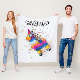 ピナタパーソナライズされた毛布 フリースブランケット