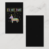 ピナタメキシカンフィエスタハッピーシンコデマヨ 名刺 (正面/裏面)