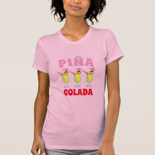 ピナピニャコラダプエルトリカパイナップルカクテル Tシャツ
