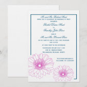 ピナー招待状カスタム順序 招待状 (正面/裏面)