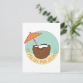 ピナ・コラダスは好き? ポストカード (スタンド正面)