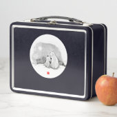 ピニックトリップカワイトベビー&ママポーラーベア メタルランチボックス (インサイチュ)