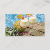 ピニャコラダパイナップル 名刺 (裏面)