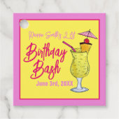 ピニャコラダプエルトリカパイナップルカクテルパーティー フェイバータグ (正面)