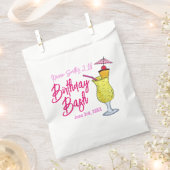 ピニャコラダプエルトリカパイナップルカクテルパーティー フェイバーバッグ (クリップ留めされた状態)