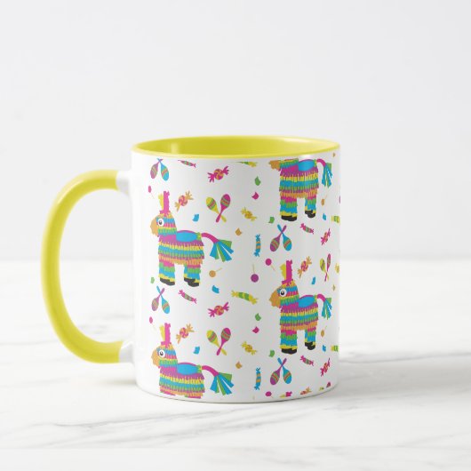 ピニャータのコーヒー・マグ マグカップ (左)