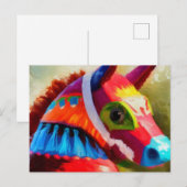 ピニャータ1 ポストカード (正面/裏面)