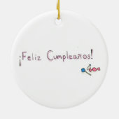 ピニャータAdornos セラミックオーナメント (裏面)