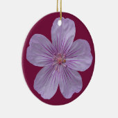 ピニーウッズゼラニウム#1 セラミックオーナメント (右)