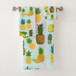 ピネアプル バスタオルセット