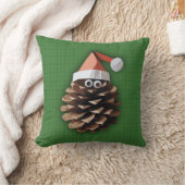 ピネコおもしろいンサンタクリスマスクラフト クッション (ブランケット)