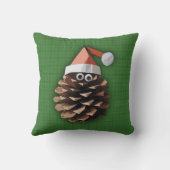 ピネコおもしろいンサンタクリスマスクラフト クッション (裏面)