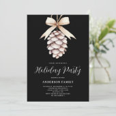 ピネコエレガントンクリスマスホリデーパーティー 招待状 (スタンド正面)