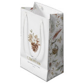 ピネコエレガントン付き冬抱き枕 スモールペーパーバッグ (正面アングル)