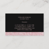 ピネコンきらめくピンク 名刺 (裏面)