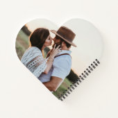 ピネコンと三日月の冬の愛 ノートブック (裏面)