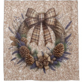 ピネコンリースシャワーカーテン シャワーカーテン (正面)