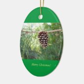 ピネコン写真 セラミックオーナメント (左)