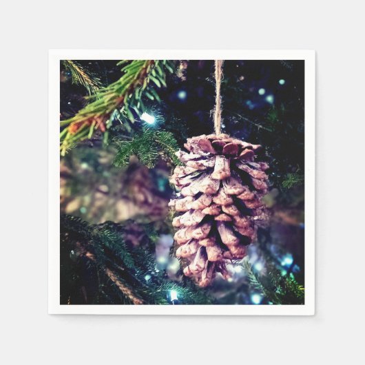 ピネコン スタンダードカクテルナプキン (正面)