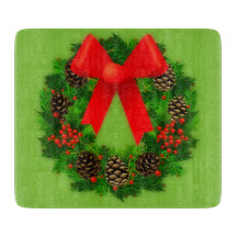 ピネコーンアンドホリーリースカントリークリスマス