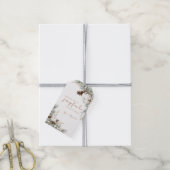 ピネコーンスプルースクリスマスギフトラベル ギフトタグ (より糸付き)