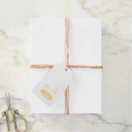 ピネコーンフォイルギフトラベル ギフトタグ