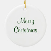 ピネコーンラウンドオーナメント セラミックオーナメント (裏面)