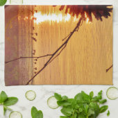 ピネコーンレイクサンセット キッチンタオル (折り畳み)