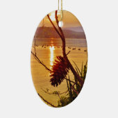 ピネコーンレイクサンセット セラミックオーナメント (右)