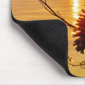 ピネコーンレイクサンセット マウスパッド (コーナー)