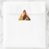 ピネコーンレイクサンセット 三角形シール (バッグ)