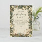 ピネコ素朴ンキャンドルクリスマス 招待状 (スタンド正面)