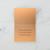 ピネコ素朴ン秋カスタムサンキューカード サンキューカード (内部)