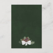 ピネコ素朴ン結婚のQRコード詳細 エンクロージャーカード (裏面)